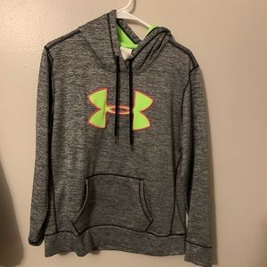 Grey under armor sweatshirt